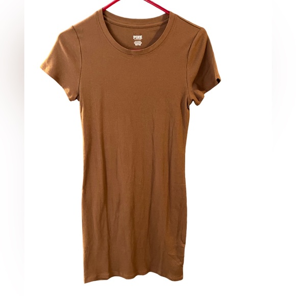 Victorias Secret PINK Tee Shirt Dress NWOT - Picture 1 of 3